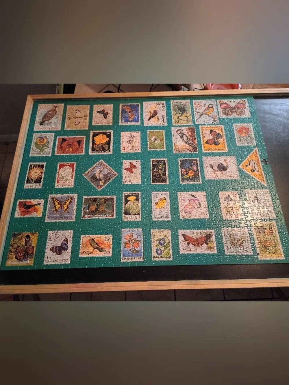 Vintage 1000 Pc Jigsaw Puzzle Maze *Incomplete*